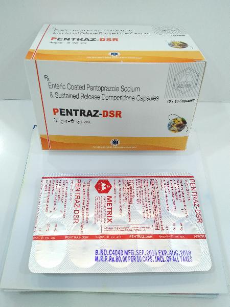 Pentraz-DSR Capsules, Packaging Size : 10x10 Tablets