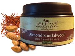 Aurva Almond Sandalwood Moisturizer, for dry skin, Form : Lotion