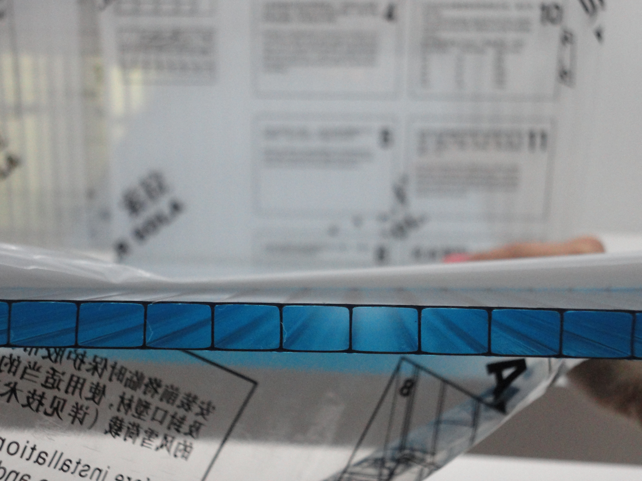 Twin Wall Polycarbonate Hollow Sheet