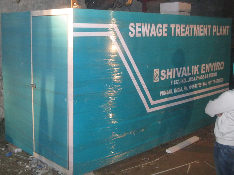 Packed Sewage Treatment Plant