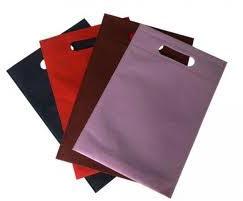 Non Woven D-cut Carry Bags, Color : Assorted Color