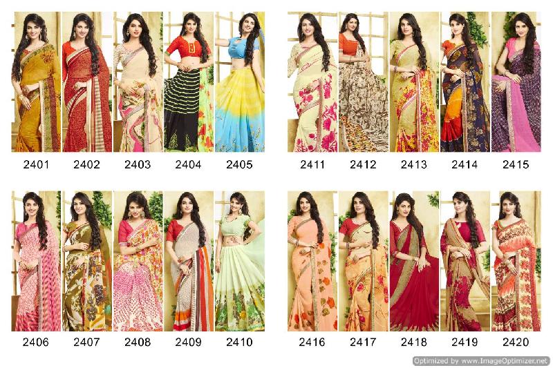 Priya Akira Latest Fashion Stylish Beautiful Heavy Georgette Saree