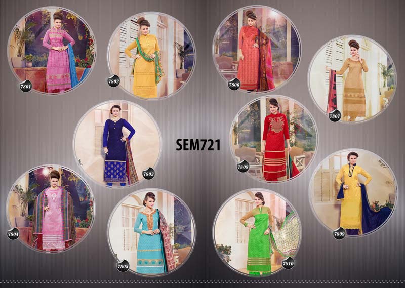 Sem721  Kis Mis Vol-3 Salwar Suit