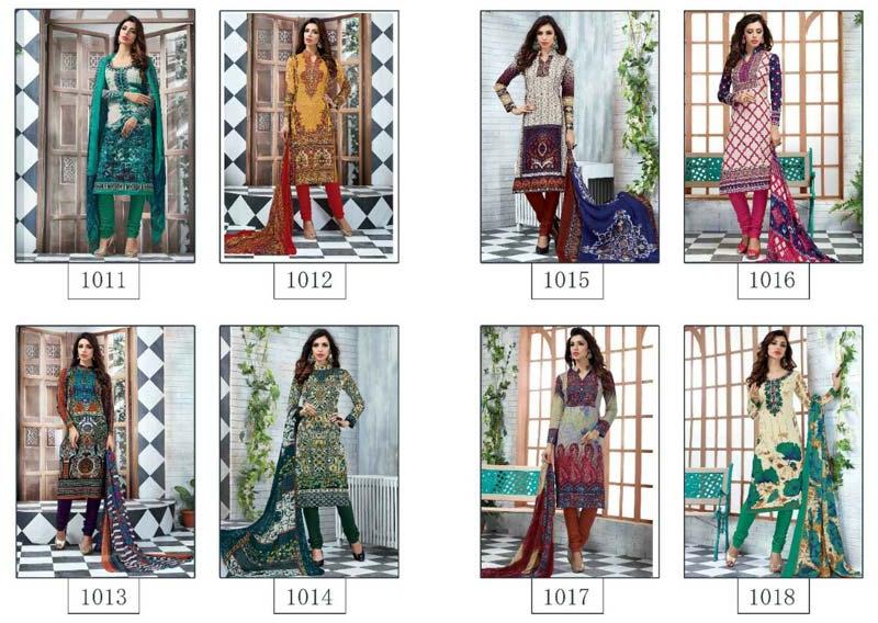 Suhani vol 2-Designer Latest Fashion Cotton Dress Material