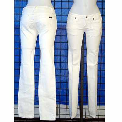 Ladies White Jeans