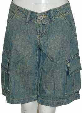 Junior Denim Cargo Short