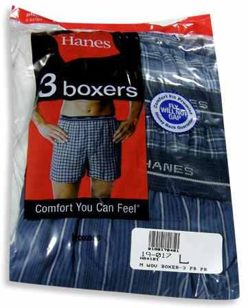 Mens Woven Boxer Shorts