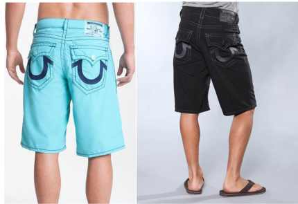 true religion swim trunks mens