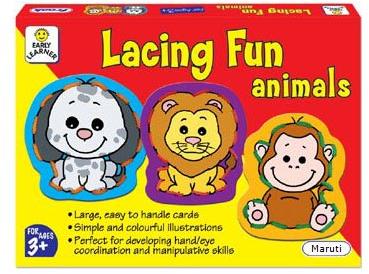 Lacing Fun Animals Puzzles