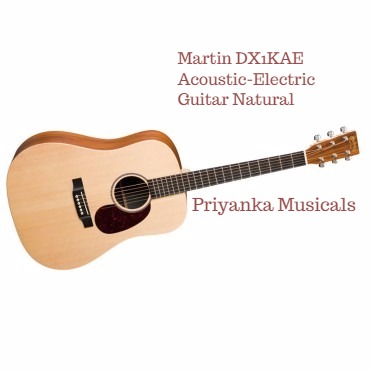 Martin DX1KAE Acoustic-Electric Guitar Natural