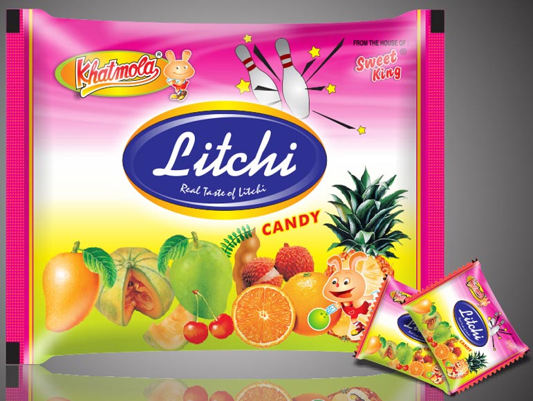 Khatmola Litchi Candy