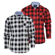 Cotton Checkered Shirts