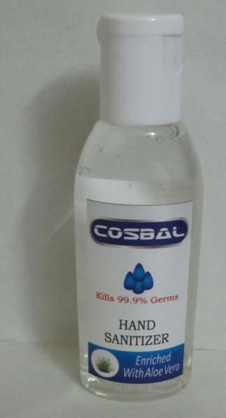Cosbal Hand Sanitizer, Form : Gel