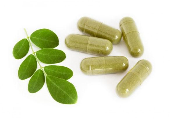 Organic Moringa Oleifera Capsules