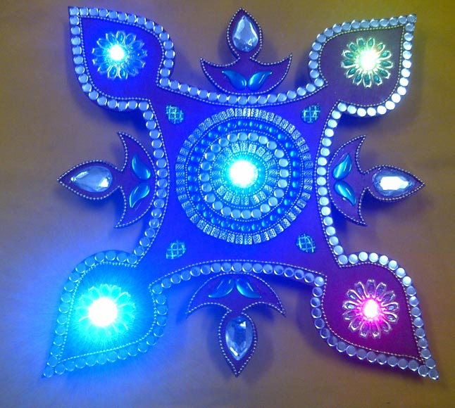 Lighting Rangoli