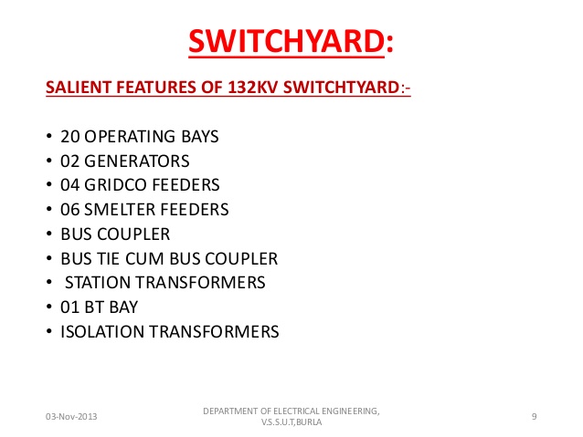 Switchyard equipments