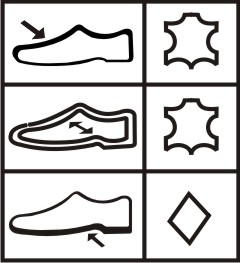 Shoes Pictogram Stickers