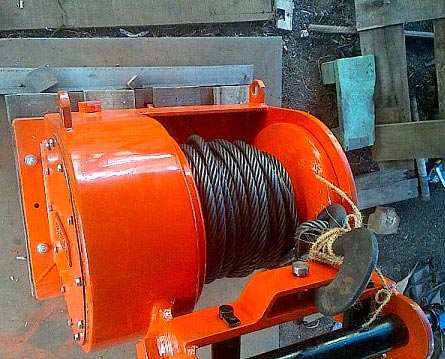 Tractor Mounted Towing Winch