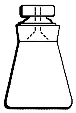 Specific Gravity Bottle, Hubbard, Conical