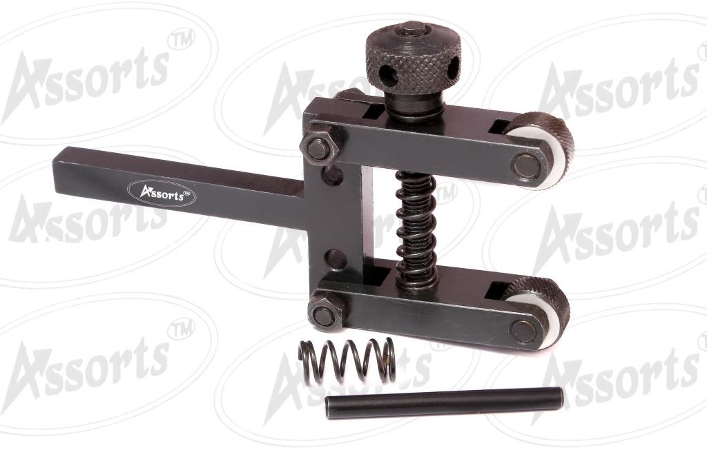 Spring Loaded Clamp Type Knurling Tool 2 Inches Capacity