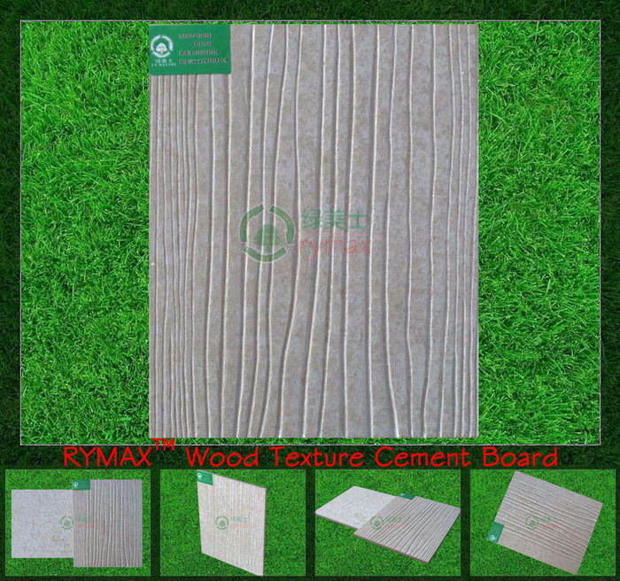Wood Texture Cement Board Manufacturer in China by Guangzhou Rymax