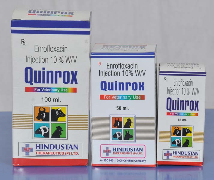 Quinrox Injection, Packaging Type : Bottle