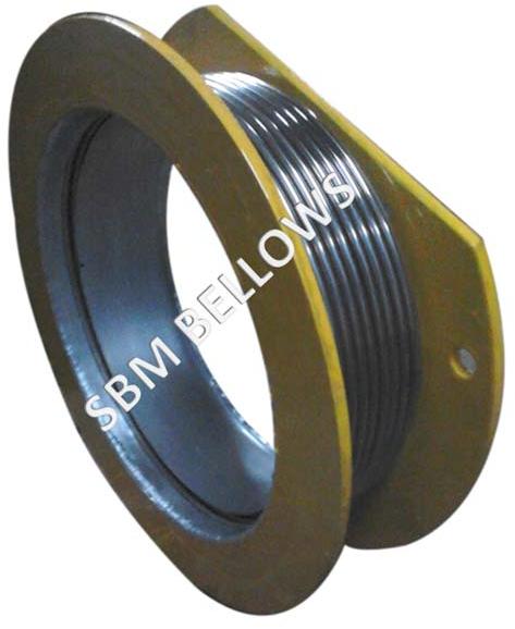 Round Carbon Steel Earthmoving Equipment Bellows, for Industrial Use, Feature : Durable
