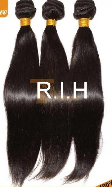 Cheap remy human hair weaving Peruvian straight hair
