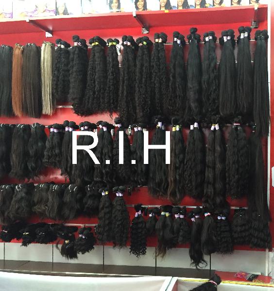 Cheap wholesale human virgin remy indian hair bulk top quality