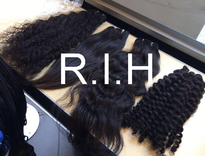 Raw natural black virgin malaysian hair, Length : 8-32