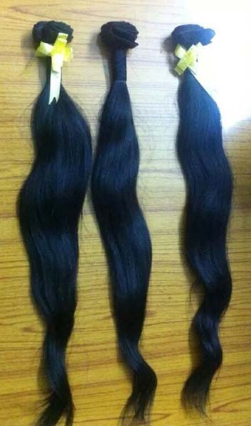 Tangle Free Human Hair straight hair, Hair Grade : 9A