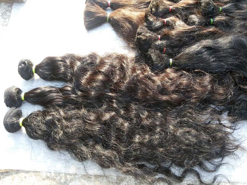 Temple Virgin Remy Hairs, Hair Grade : 9A