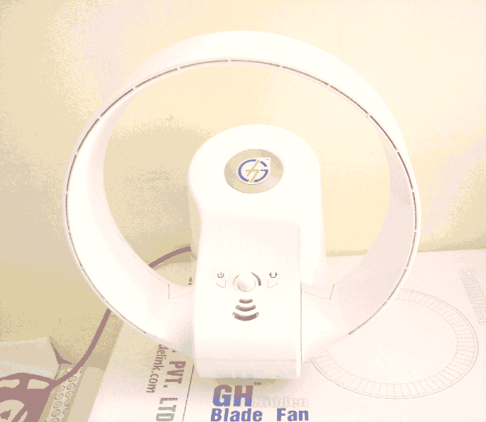GH Bladeless Fan, Color : White