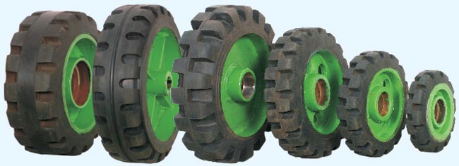 Trolley Tyres, Wheel Barrow Solid Tyres