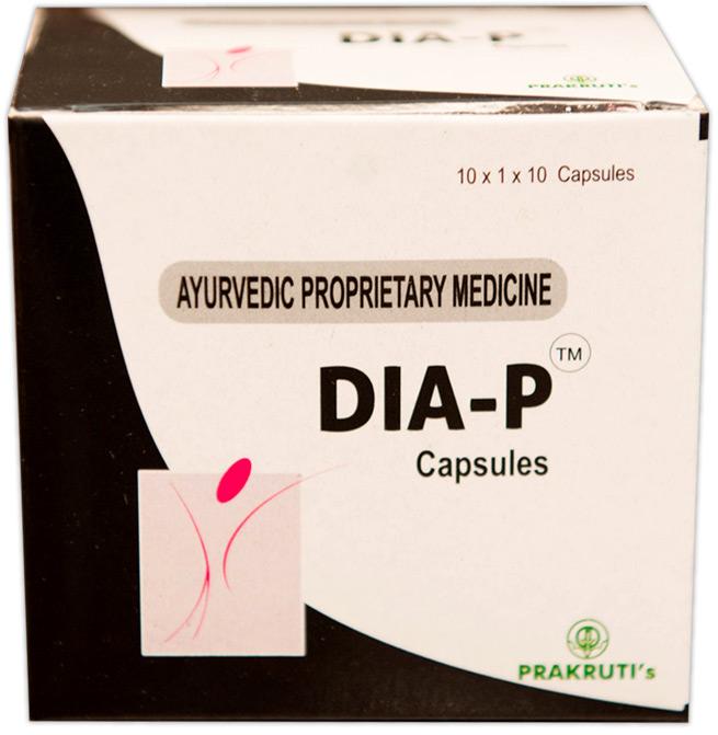DIA-P Capsule, for Hospital, Clinical, Medicine Type : Ayurvedic