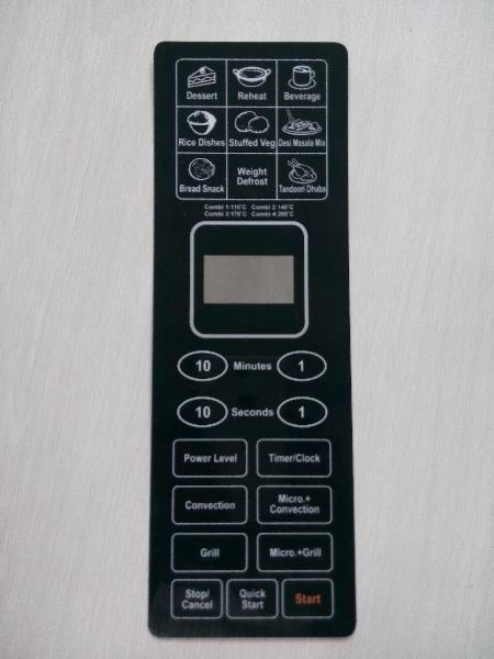 Microwave Oven Membrane Keypad : ABLE407 : Model No : 25BC3 :