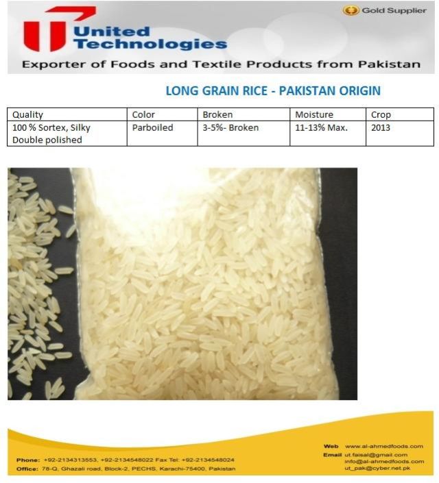 Manufacturer of Food Grains & Cereals, Pakistan by United Technologies