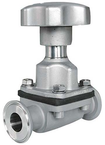 Forged Steel Dairy Diaphragm Valve, Color : Grey