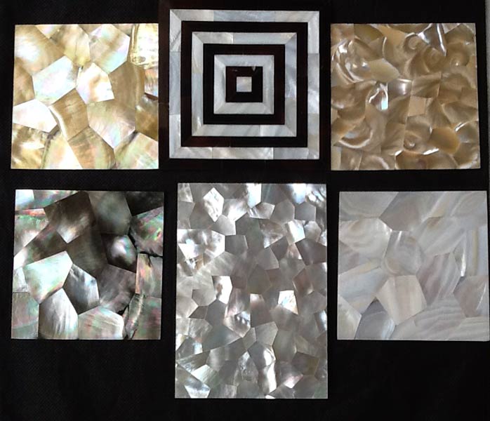 Shaded Seashell Tiles