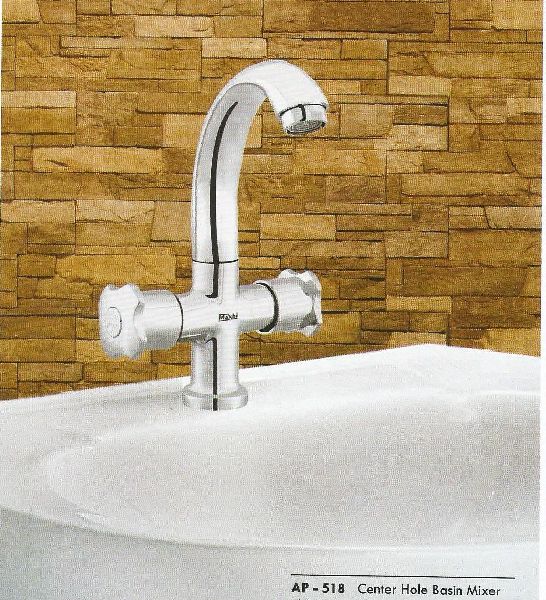 AP-518 Center Hole Basin Mixer