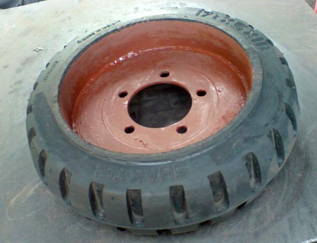 Press On Band Tyre