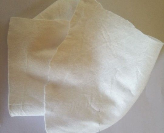 White Polyester Non Woven Fabric