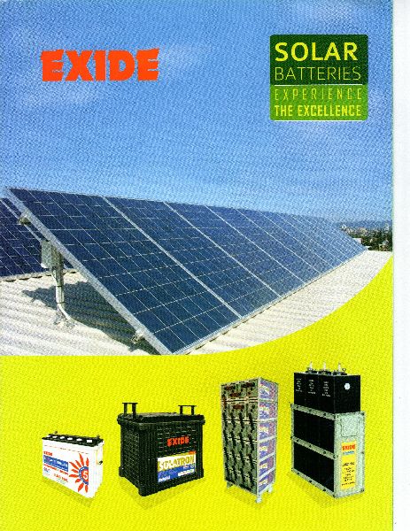 Exide Solar Batteries 1