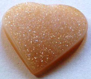 Heart Agate Druzy