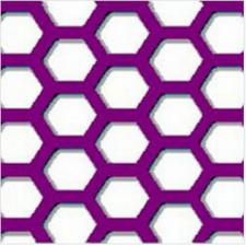 Hexagon Holes Perforated Sheet