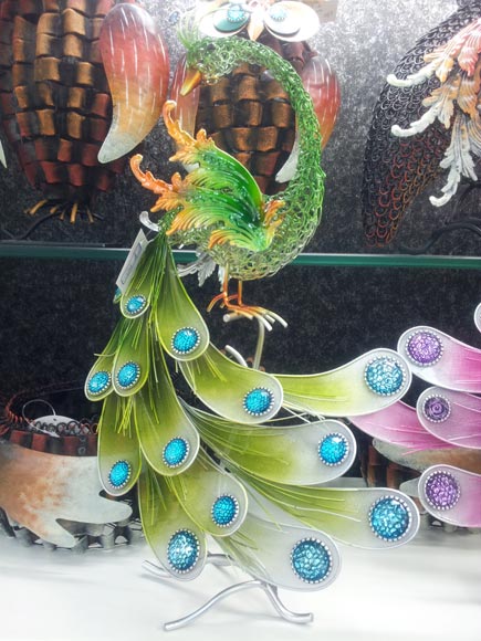 1 Peacock Decorative item