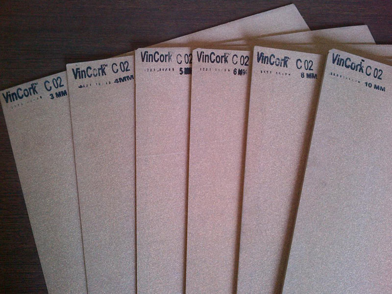 VinCork Rubberized Cork Sheets