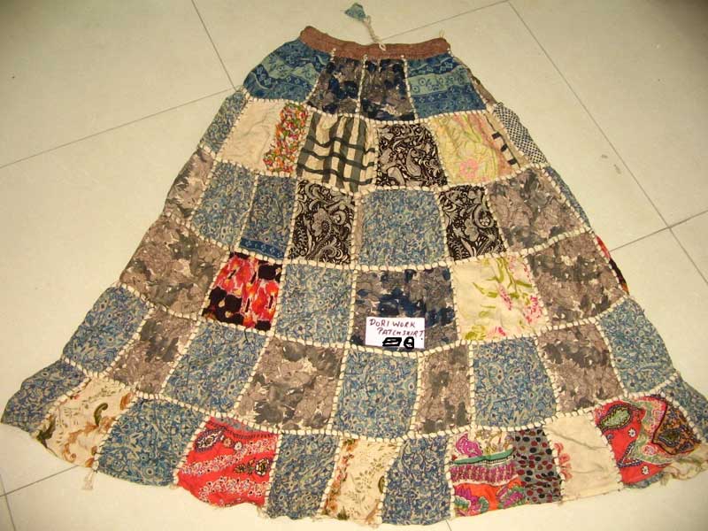 Patch Work Skirt