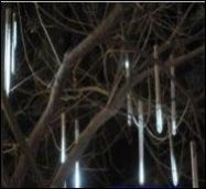 Straight True Double-sided Monochrome Meteor Lights