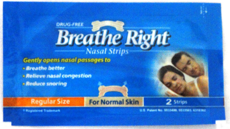 Breathe Right Nasal Strips